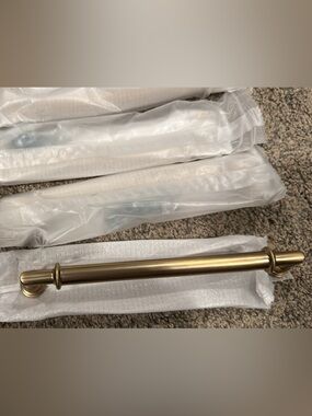 Asidrama 10 Pack 6.3 Inch(160mm) Champagne Bronze Cabinet Handles Pulls